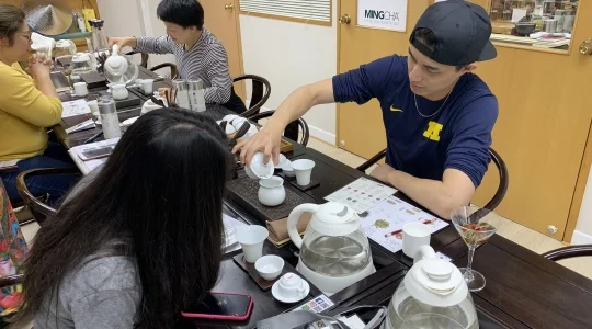 イメージ：中国茶賞味とペアリングコンセプトプラン